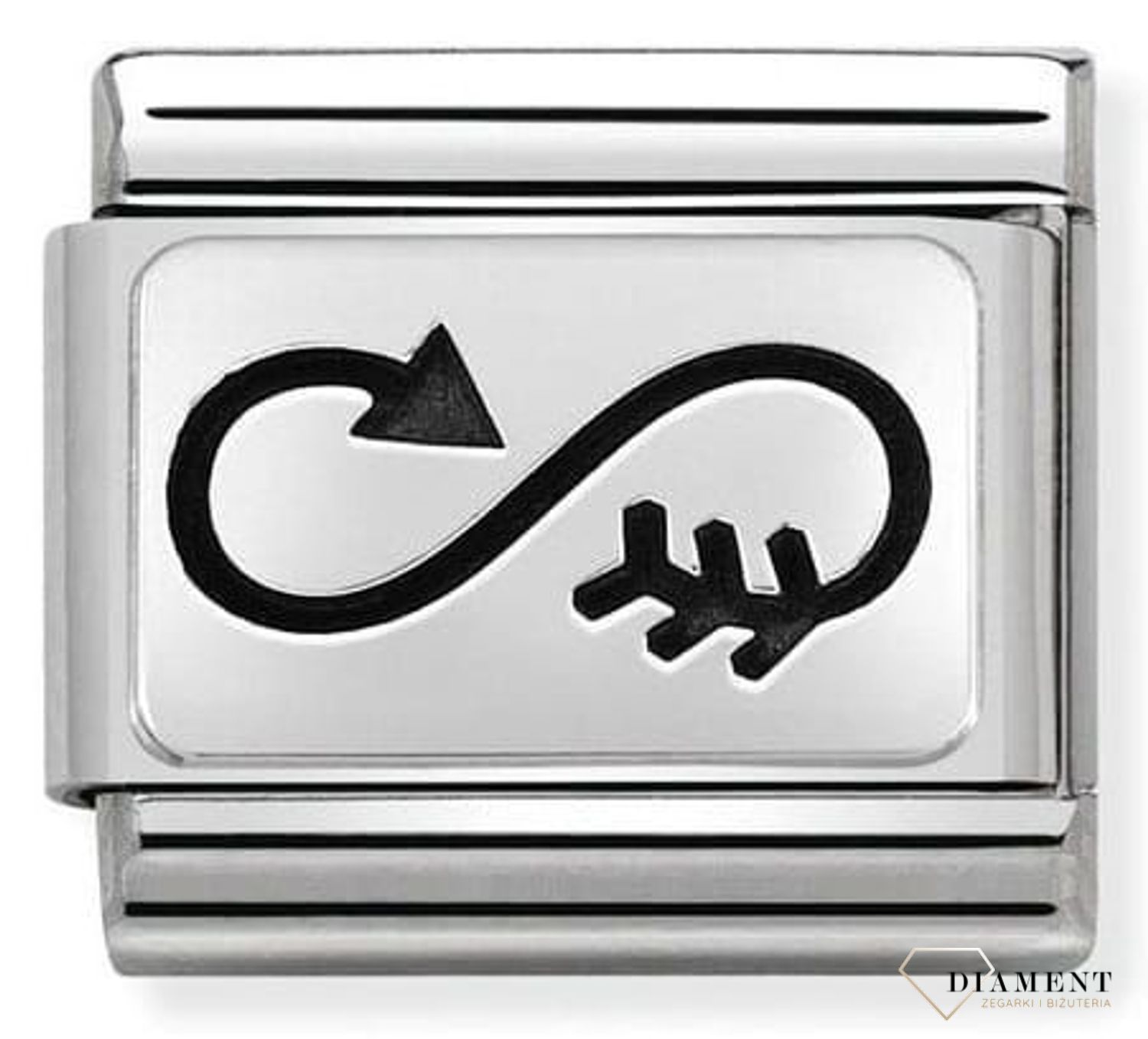 Nomination - Link 925 Silver 'Infinity and Arrow' 330109 39 biżuteria nomination nomination zawieszki nomination baza.jpg